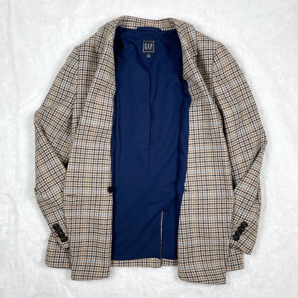 Gap Wool Double Breasted Blazer Jacket - Picture 7 of 8